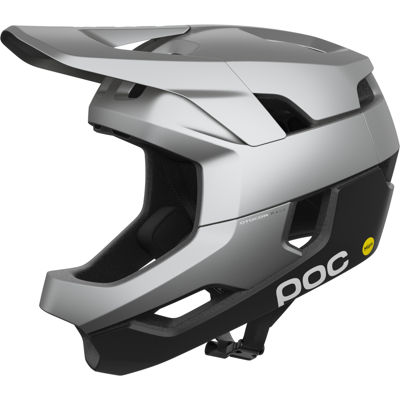 Picture of POC Otocon Race MIPS Helmet - 8596 Argentite Silver/Uranium Black Matt