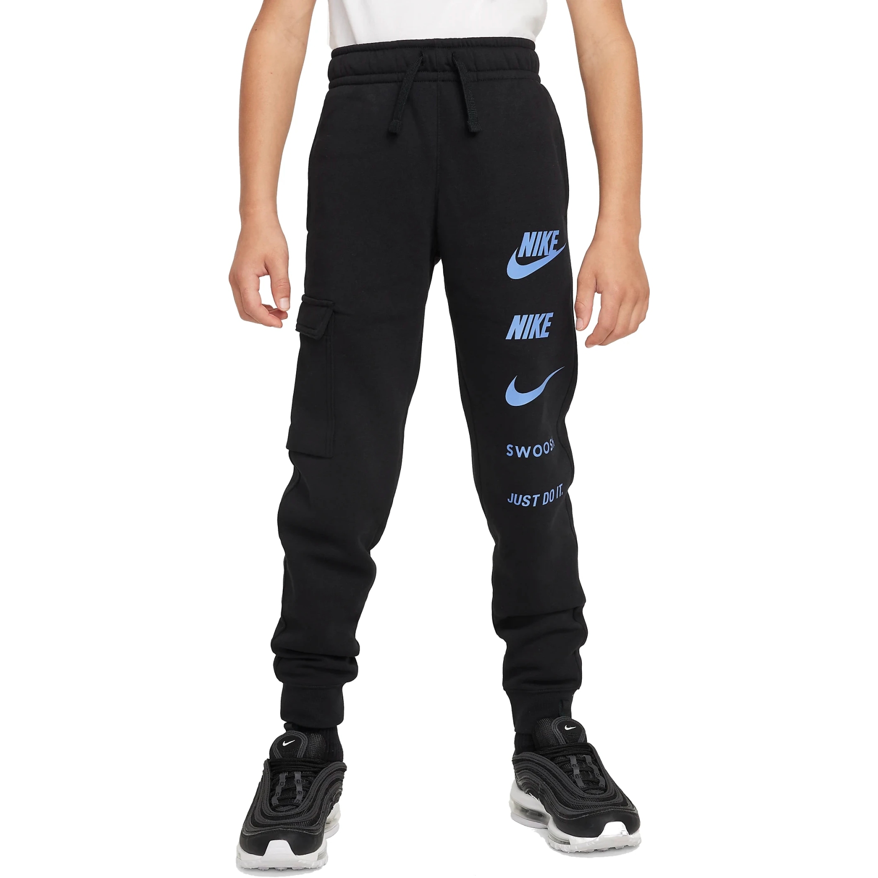 Picture of Nike Sportswear Fleece Cargo Pants Kids - black FN7712-010
