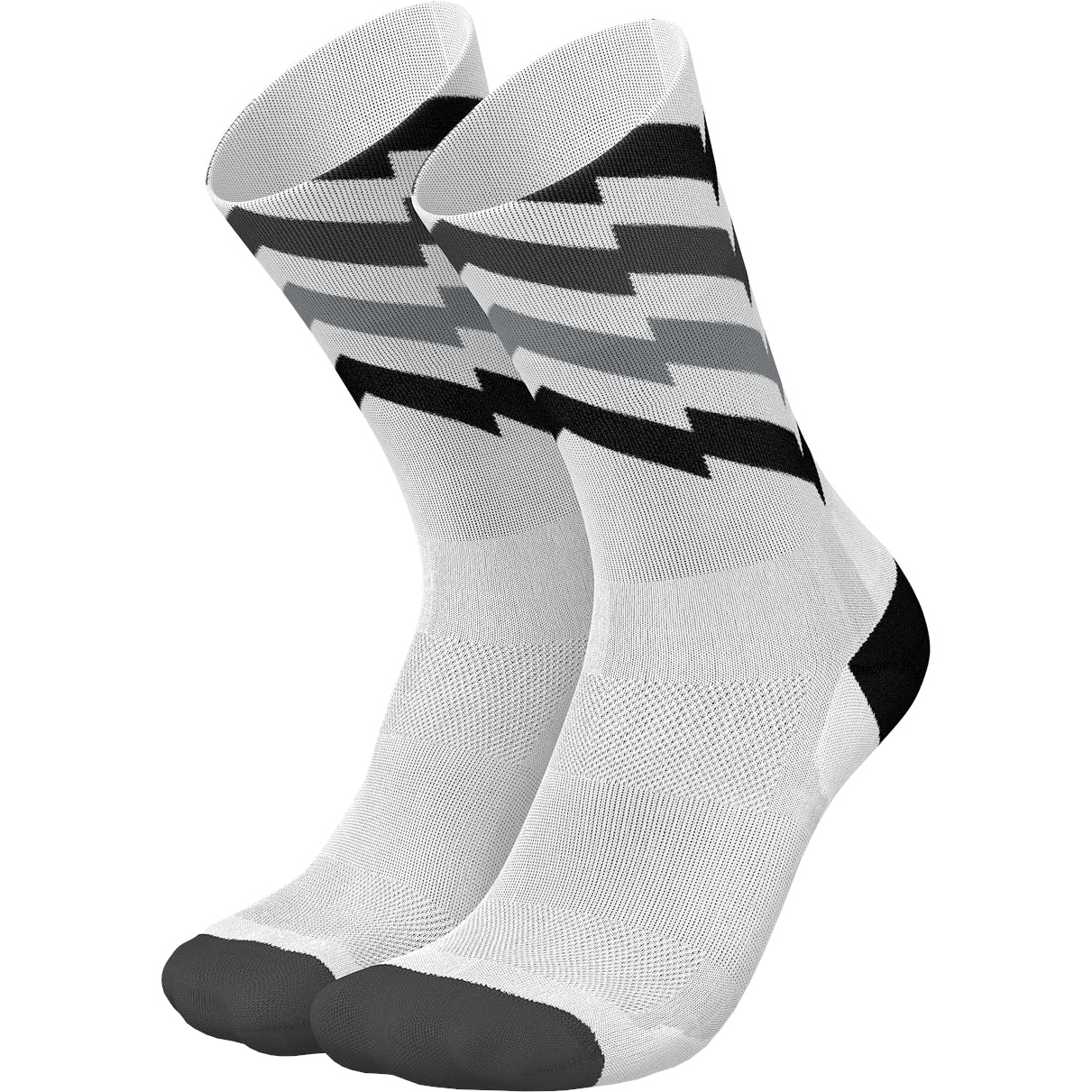 Photo produit de INCYLENCE Chaussettes - Ultralight Waves - Blanc