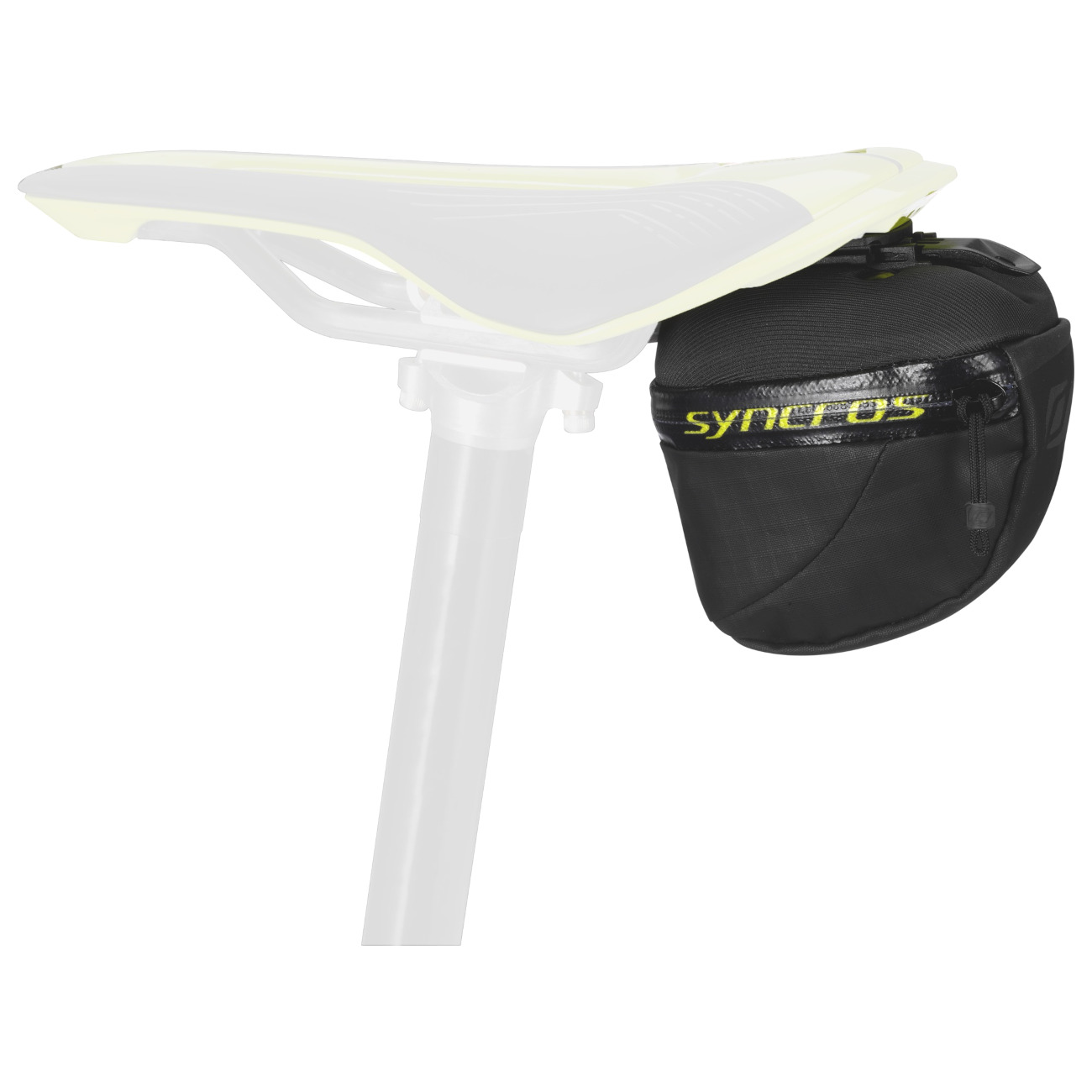 Picture of Syncros iS Quick Release 650 Saddle Bag - black