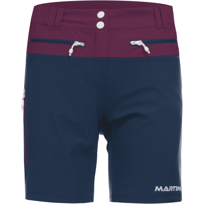 Image of Martini Sportswear Energize Women's Shorts - true navy/purple magic