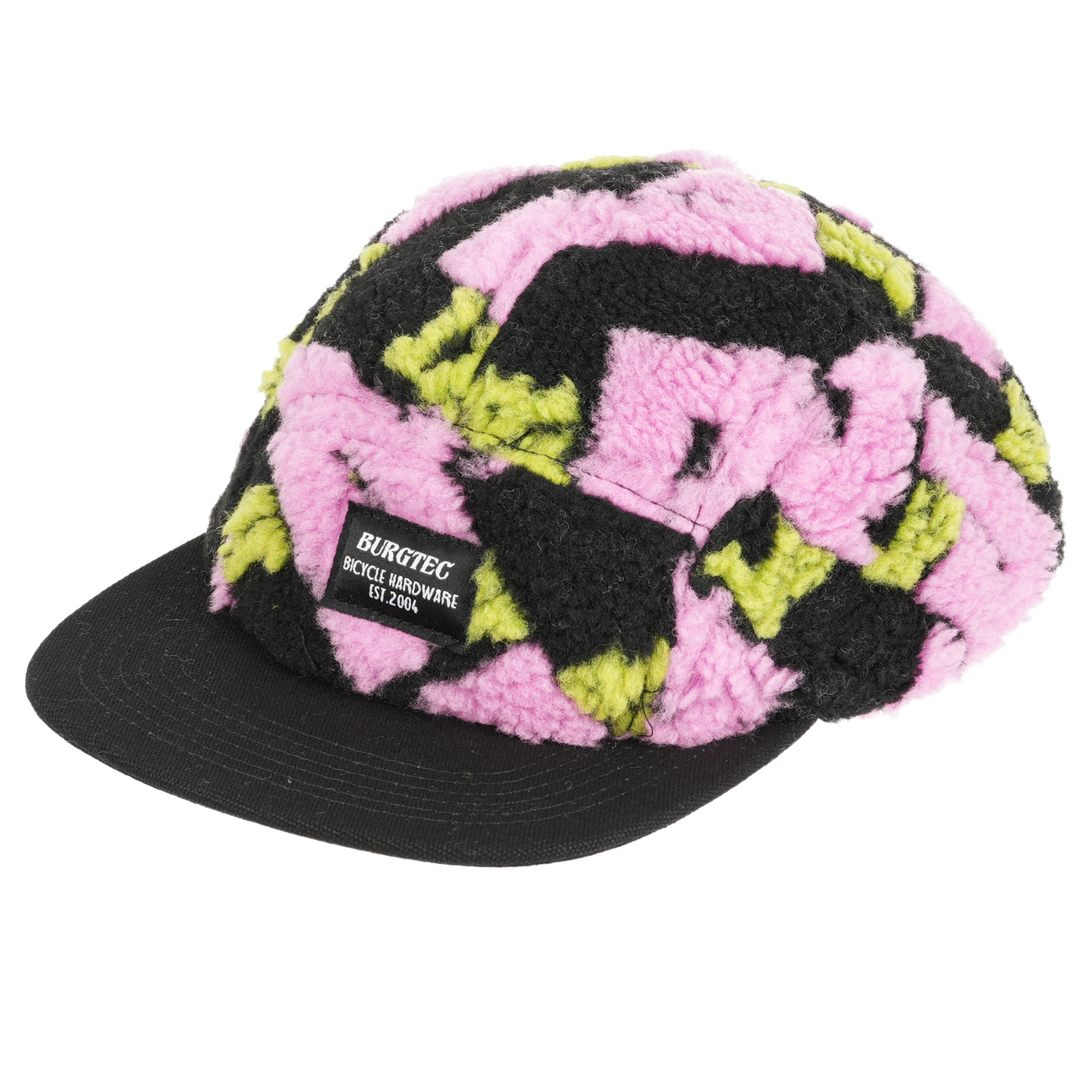 Image of Burgtec Renegade Sherpa Five Panel Cap - retro