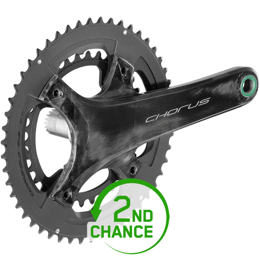 Picture of Campagnolo Chorus Ultra-Torque Carbon Crankset 2x12-speed - black - 2nd Choice