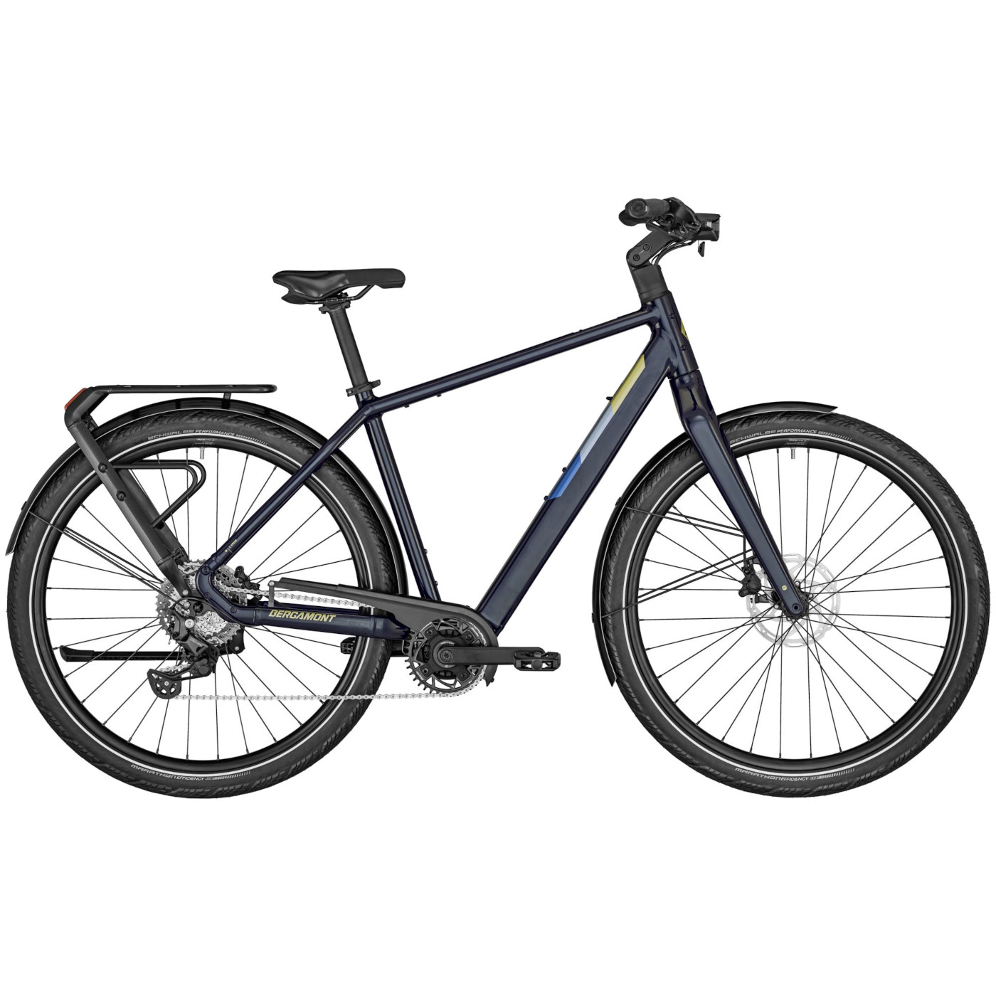 Productfoto van Bergamont E-VITESS SPORT GENT - Man Trekking E-Bike - 2023 - shiny stellar blue