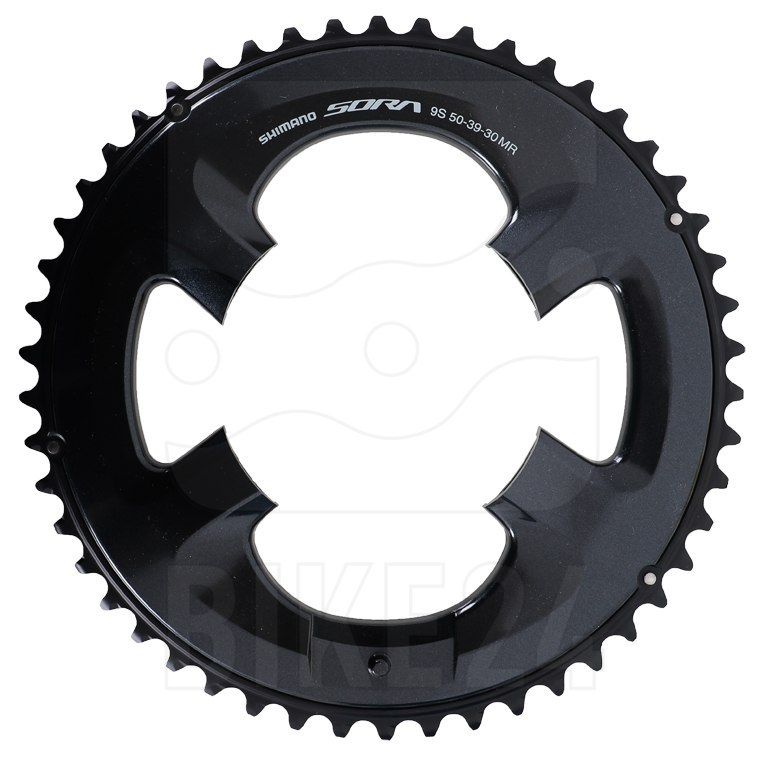 Picture of Shimano Sora Chainring - 3x9-Speed | for FC-R3030 Crankset - black