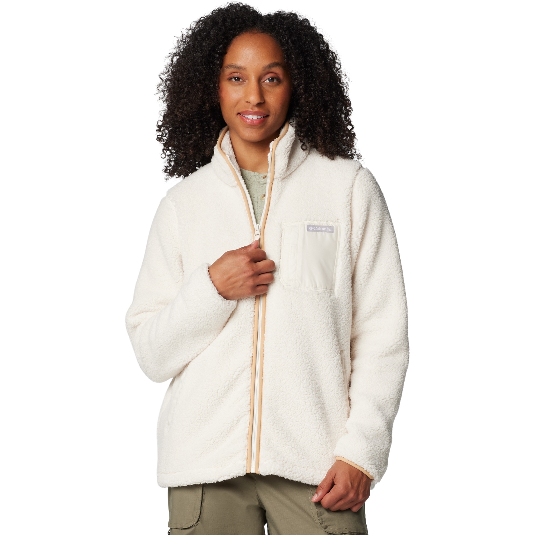 Columbia West Bend Full Zip II Jacket Women - Chalk | BIKE24