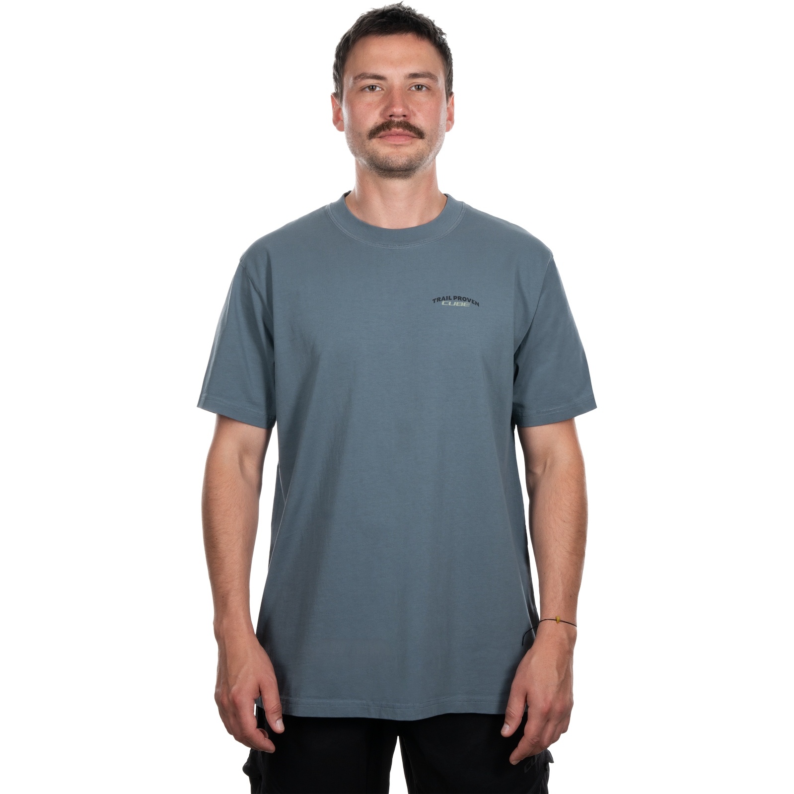 Bild von CUBE Organic Gravity-Fit T-Shirt Herren - Trail Proven petrol