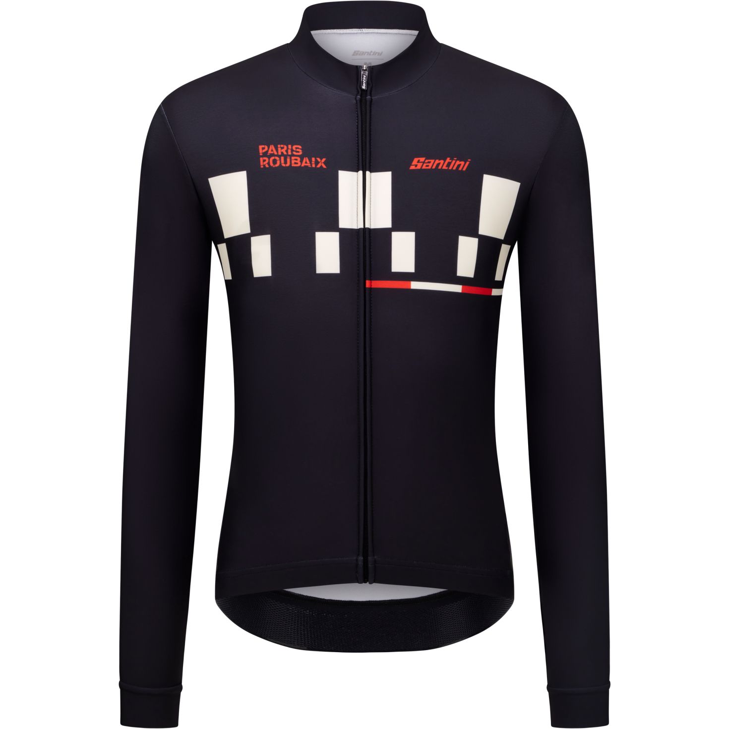 Produktbild von Santini Paris Roubaix Winter Langarmtrikot Herren RE218675CGIBUS - Print