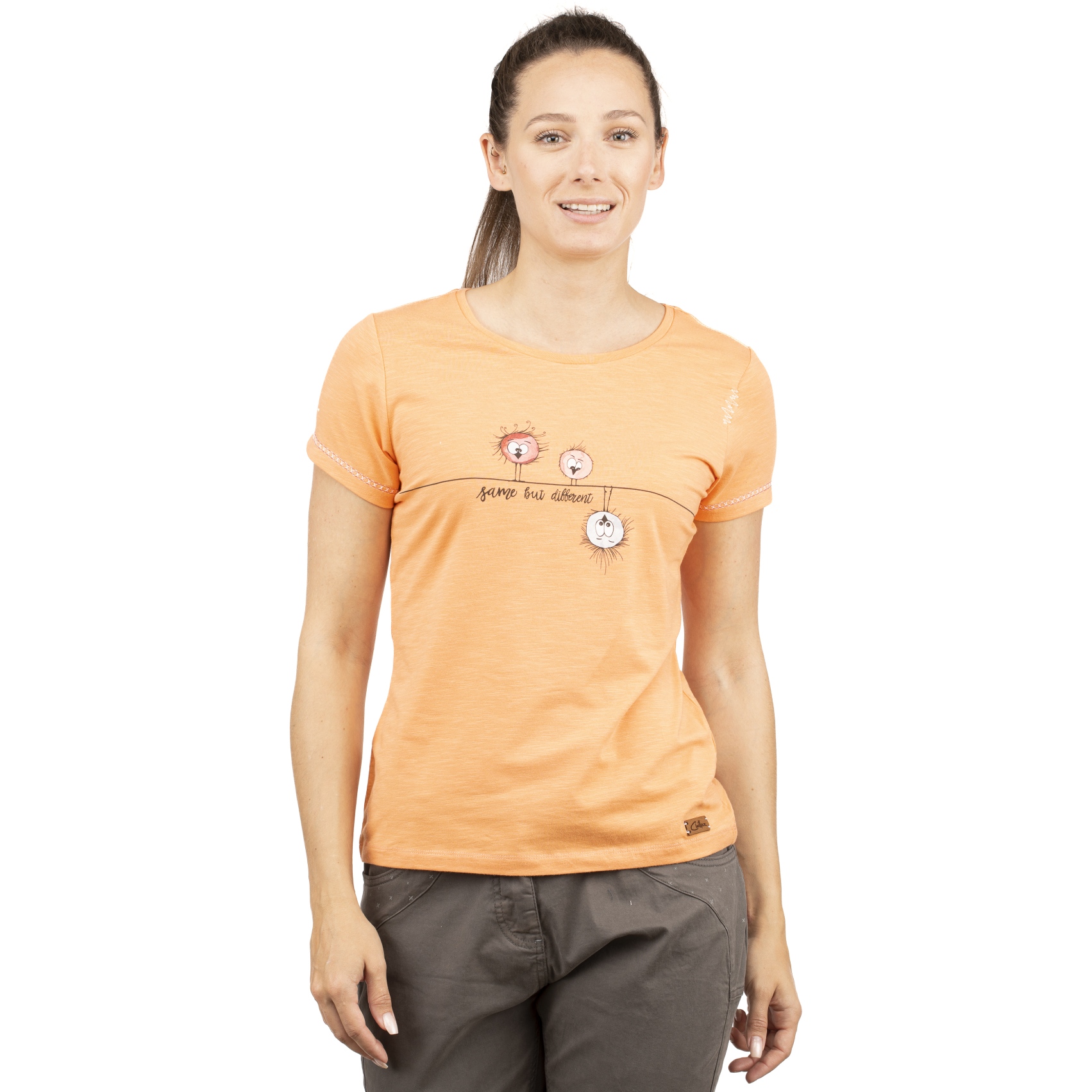 Productfoto van Chillaz Gandia Same But Different T-Shirt Dame - coral