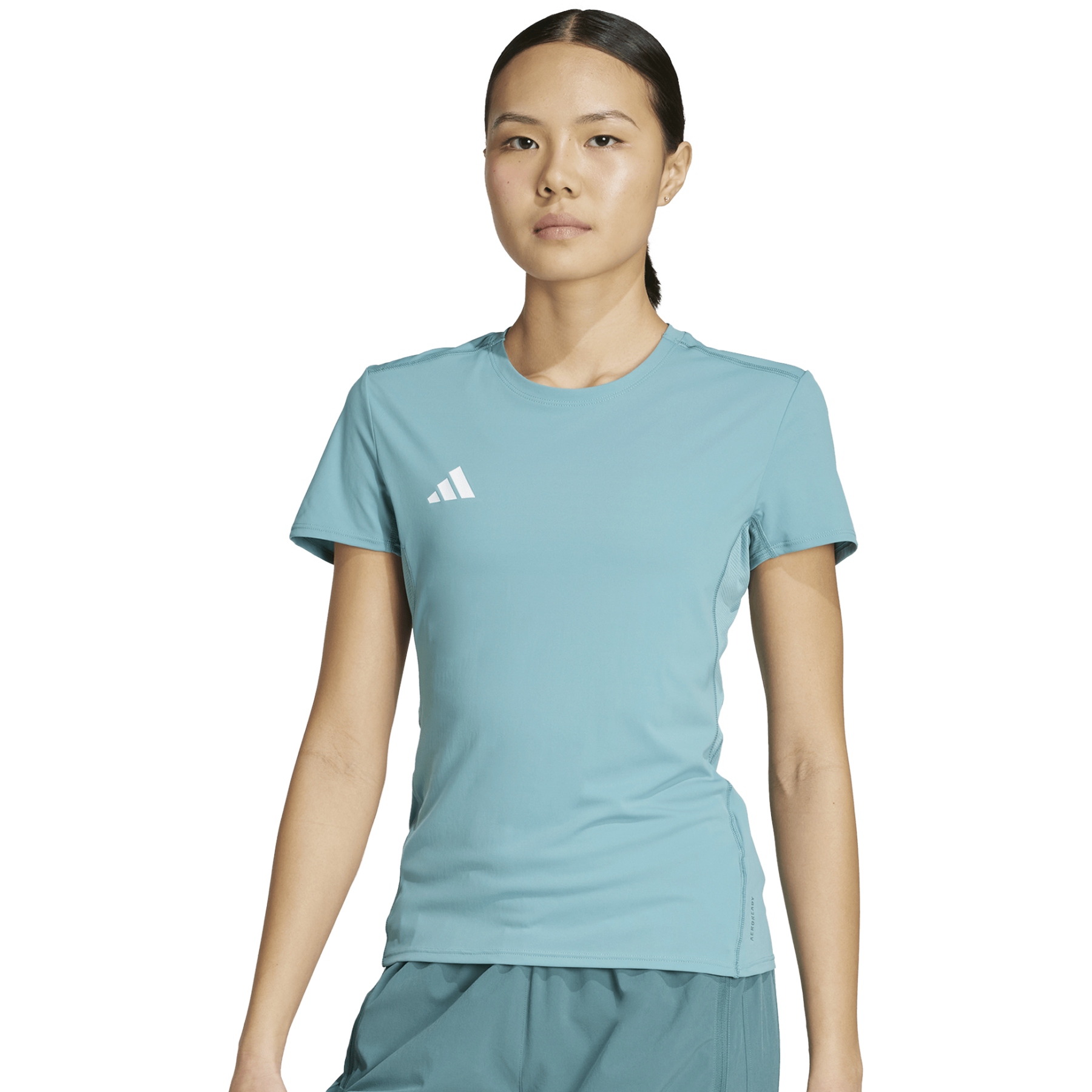 Bild von adidas Adizero Essentials Laufshirt Damen - powder teal JM8337