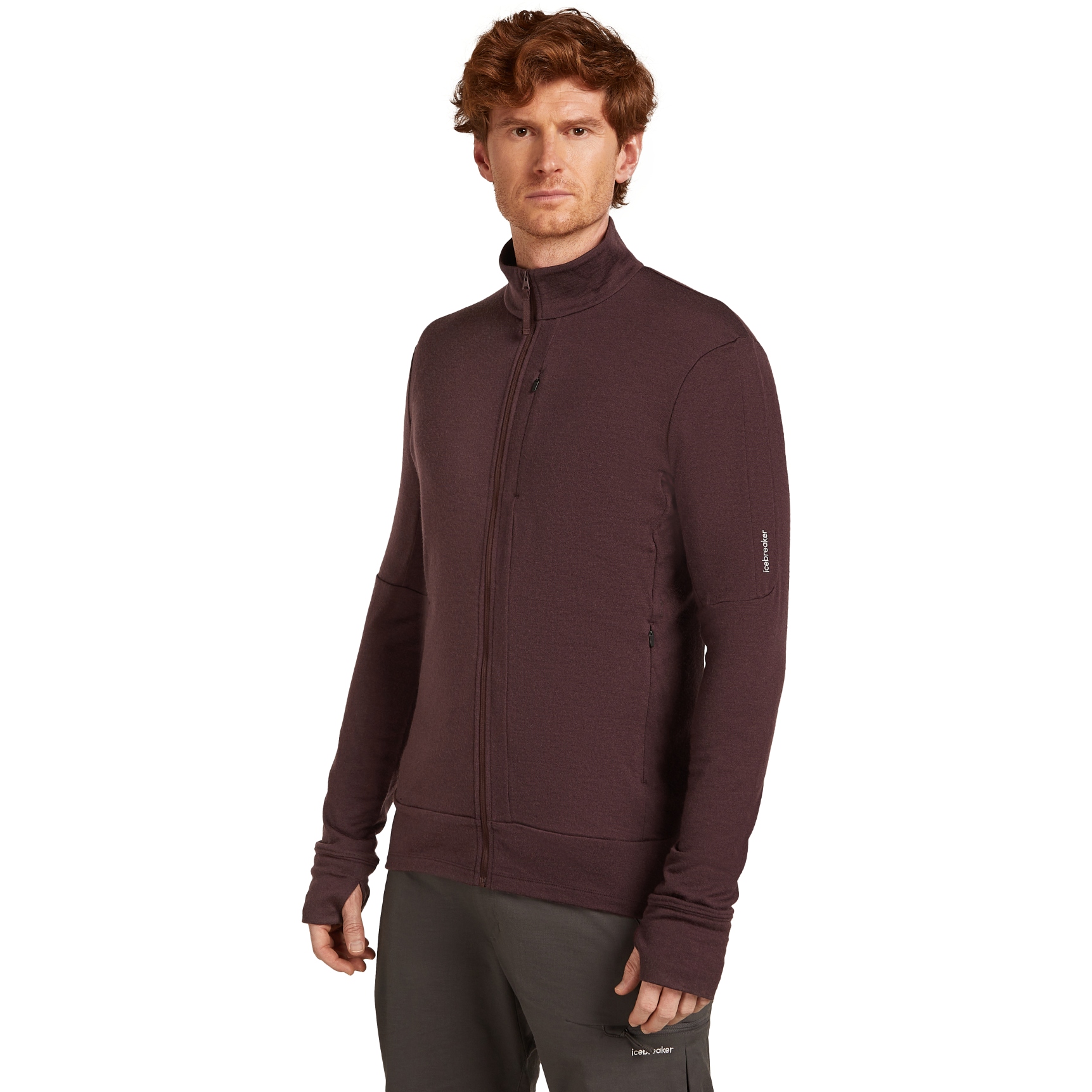 Produktbild von Icebreaker Merino 260 Quantum Zip-Jacke Herren - Java