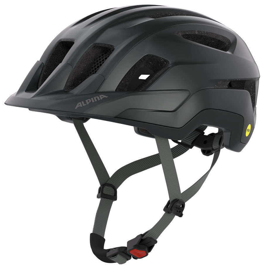Produktbild von Alpina Paranus MIPS Helm - black-midnight grey matt