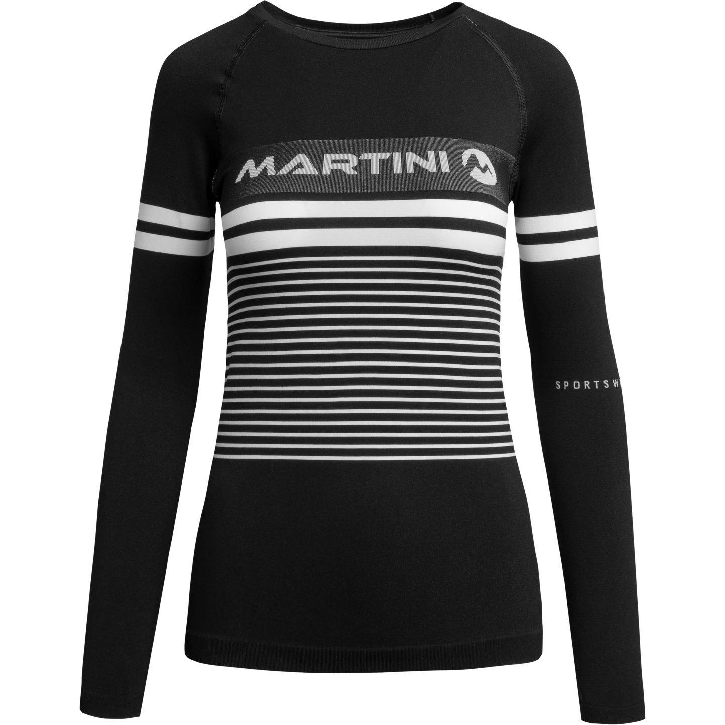 Produktbild von Martini Sportswear Hi.Dry T1 Langarm Baselayer Damen - schwarz/weiß