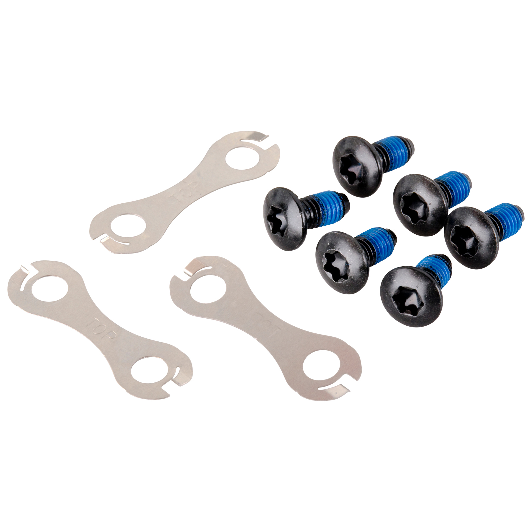 Produktbild von Shimano Bremsscheiben-Befestigungsschraube - Y8KT98010 | für SM-RT56 / SM-RT66 | 6 Stück