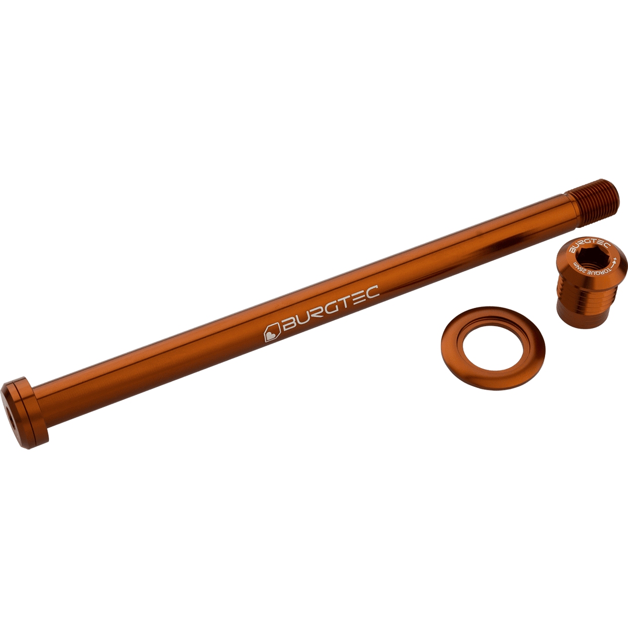 Produktbild von Burgtec Steckachse - 184.5mm | für Trek - kash bronze