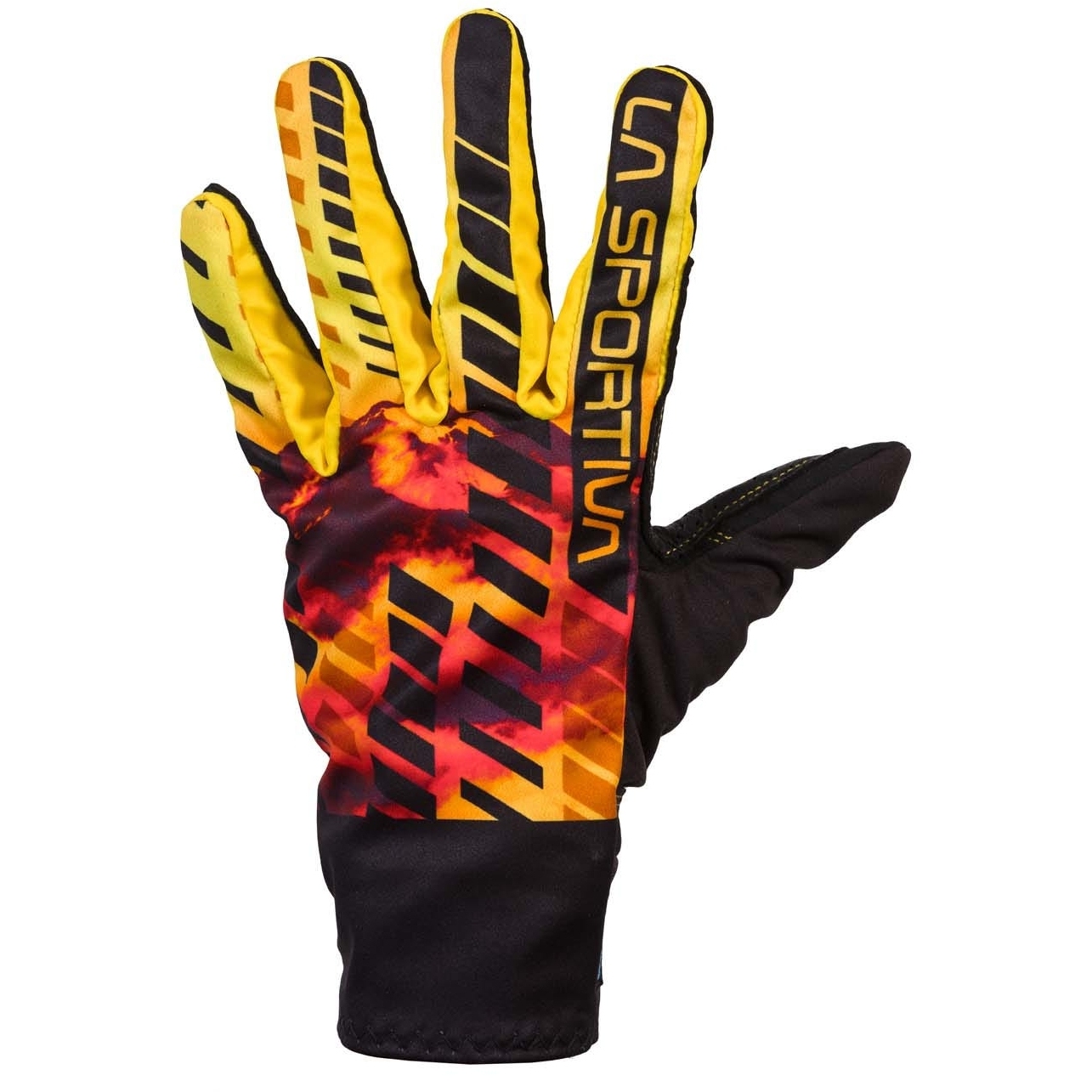 Picture of La Sportiva Skimo Race Gloves - Black/Yellow