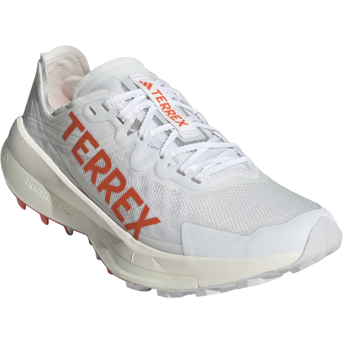 Produktbild von adidas TERREX Agravic Speed Trailrunningschuhe Damen - white/impact orange/dash grey IH3771