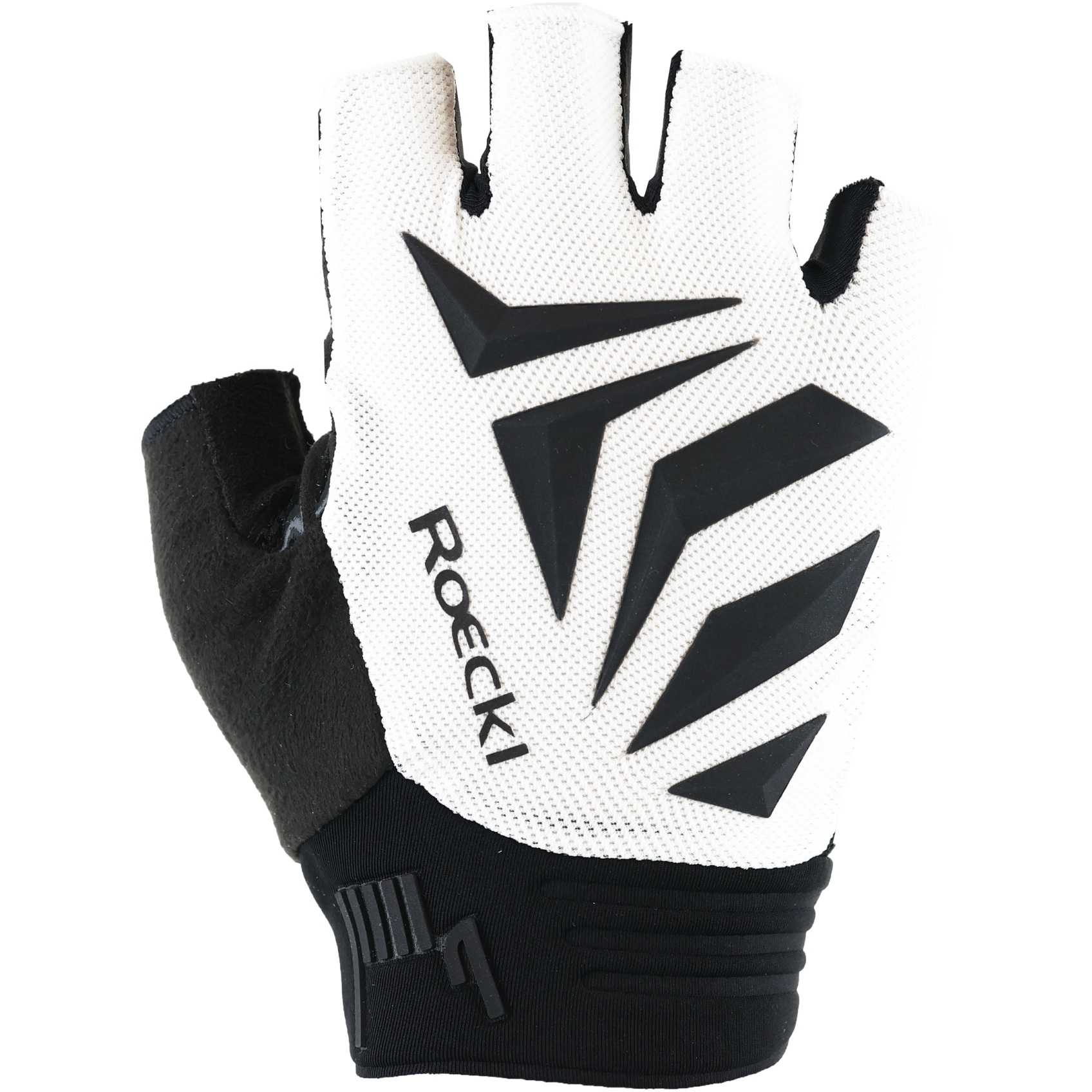 Picture of Roeckl Sports Isera 2 Cycling Gloves - white/black 1009