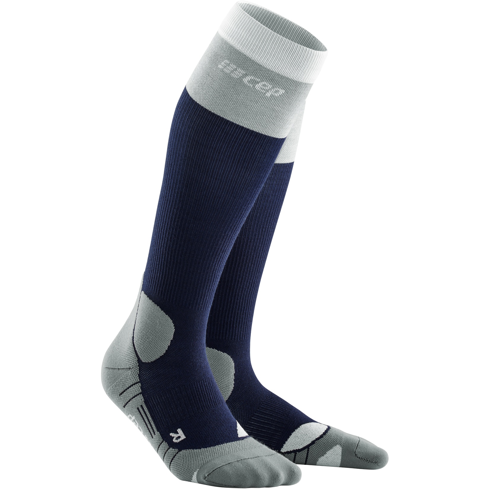 CEP Hiking Light Merino Compression Socks Women - marineblue/grey | BIKE24