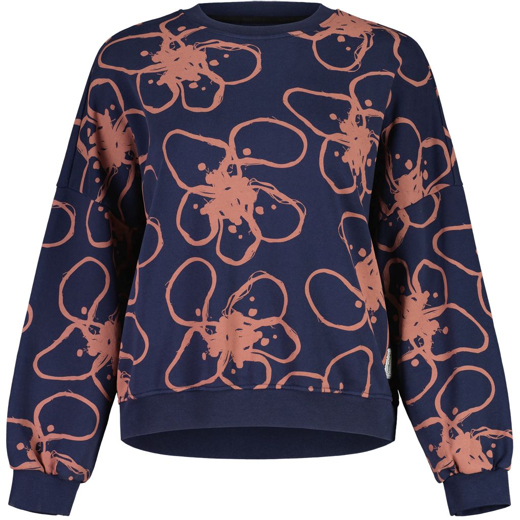 Produktbild von Maloja LauenaM. Organic Sweatshirt Damen - night sky ropeflower 8899