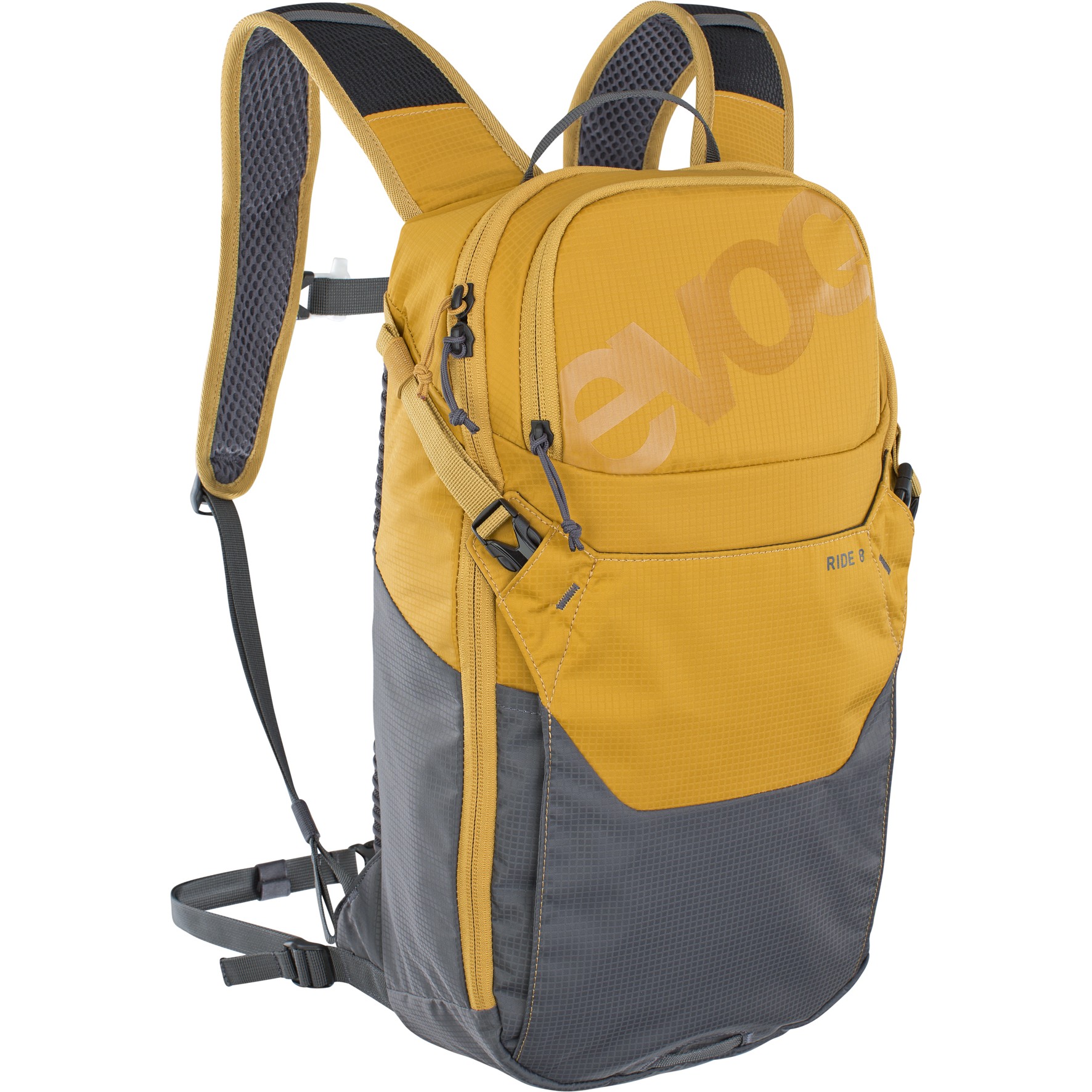 Image of EVOC Ride 8L Backpack - Loam/Carbon Grey