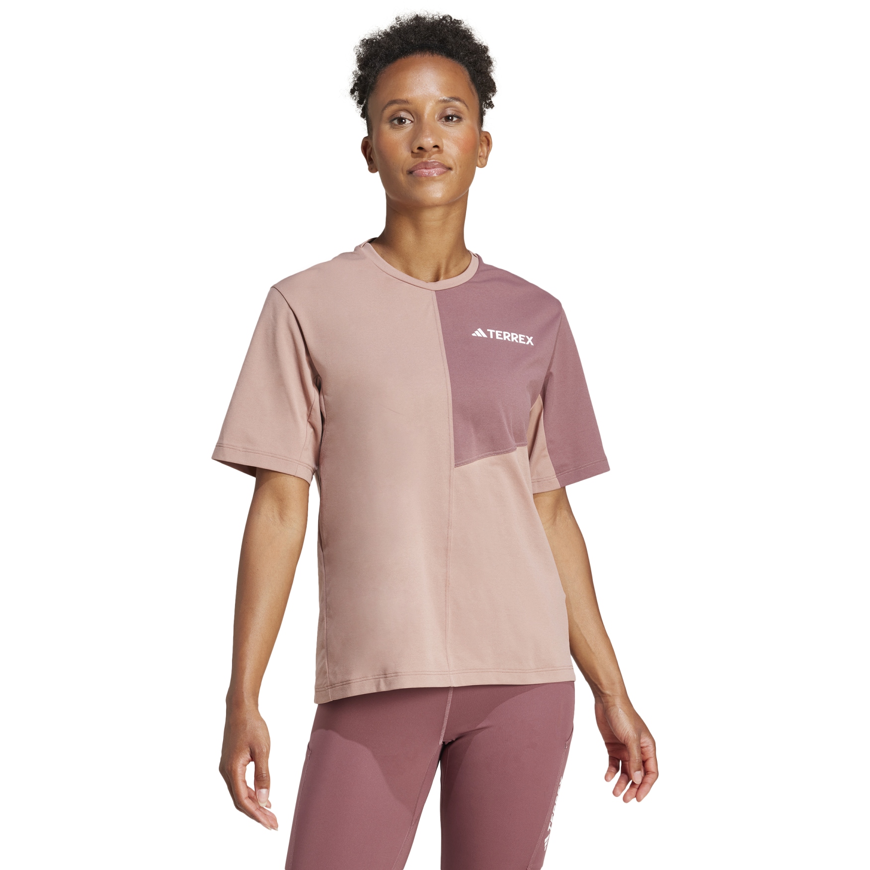 Image of adidas TERREX Multi Shirt Women - warm clay JE0370