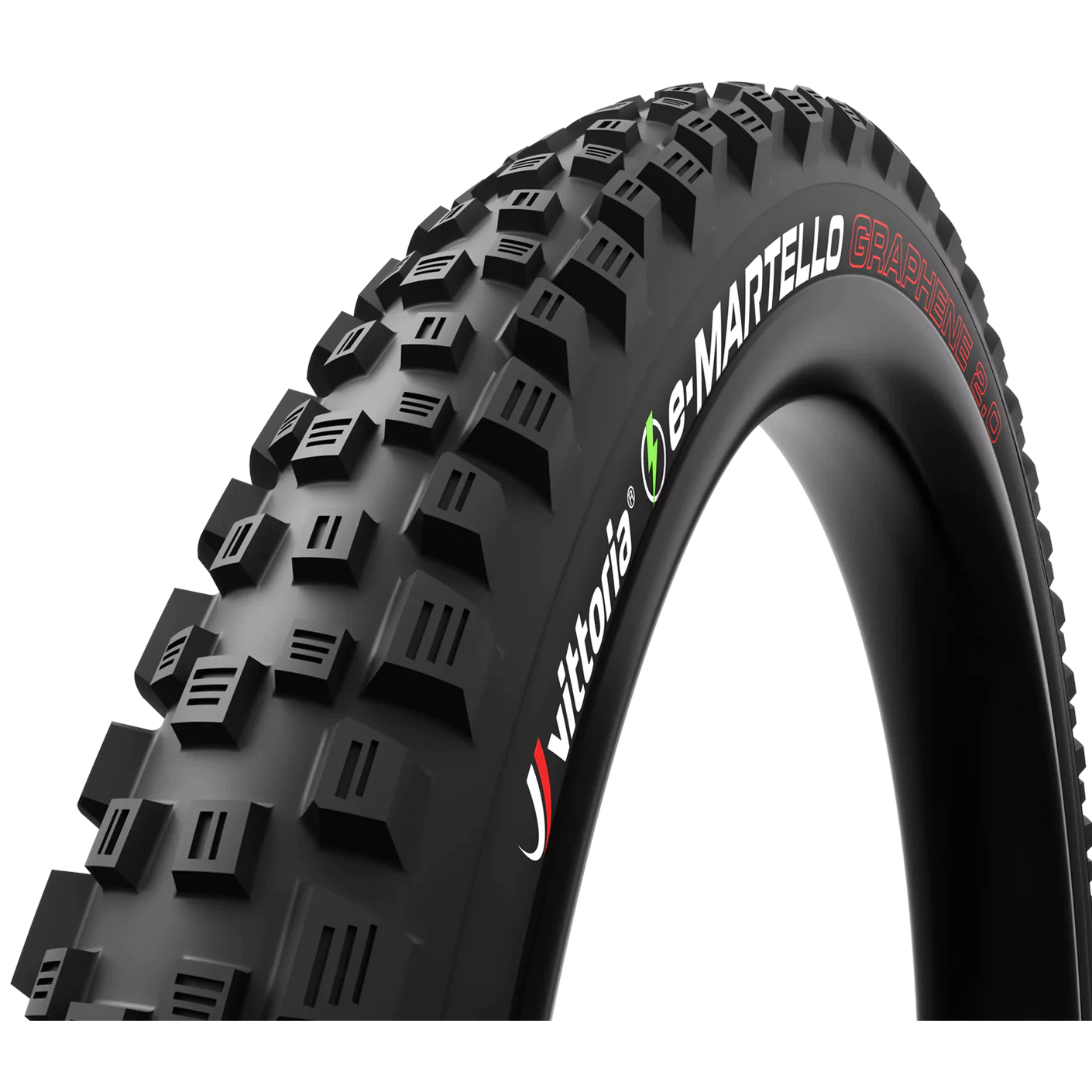Image of Vittoria e-Martello Enduro TLR Folding Tire - 27.5x2.60" | black