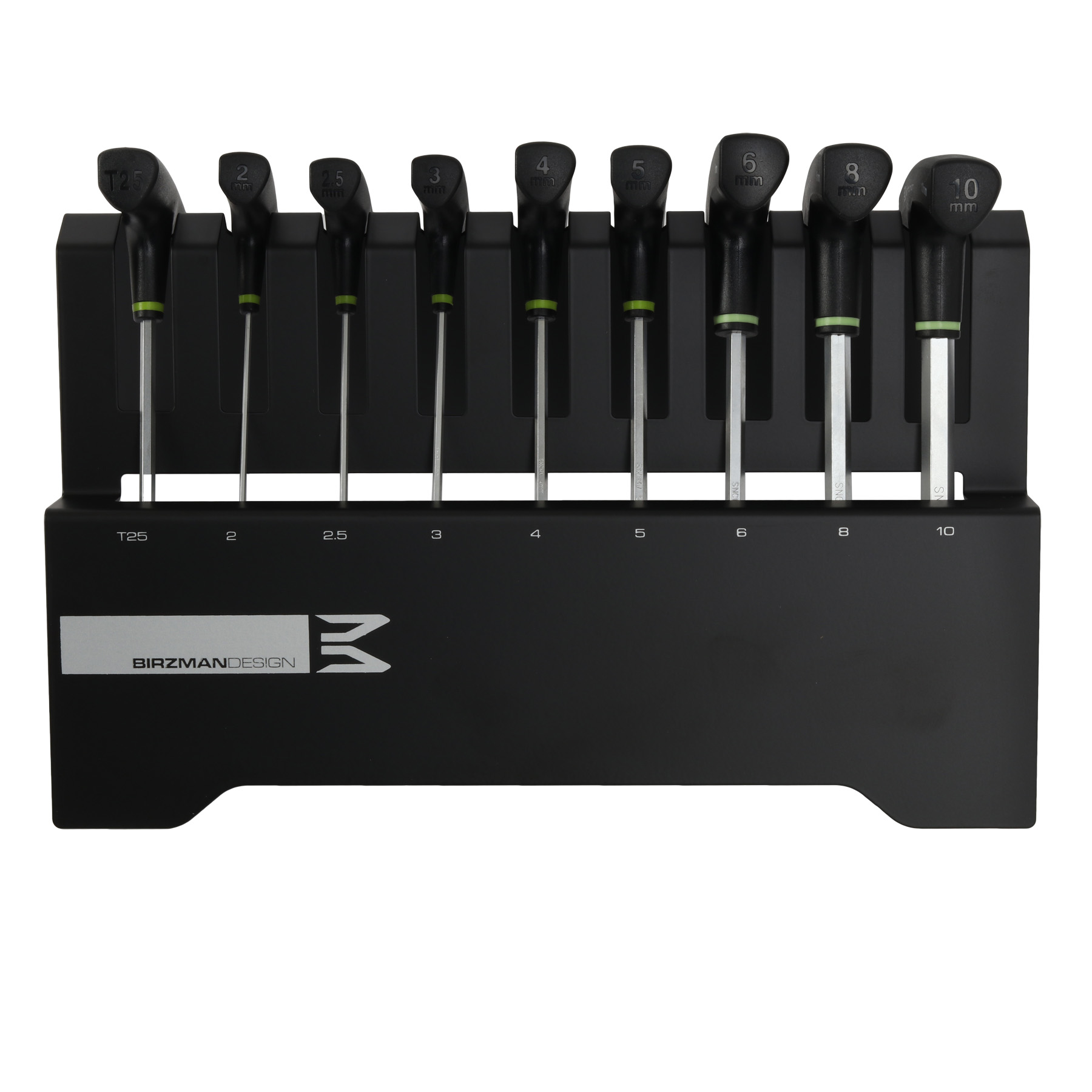 Picture of Birzman Two-Way T-Handle Ball Point Hex Key Wrench Set 9- Pieces