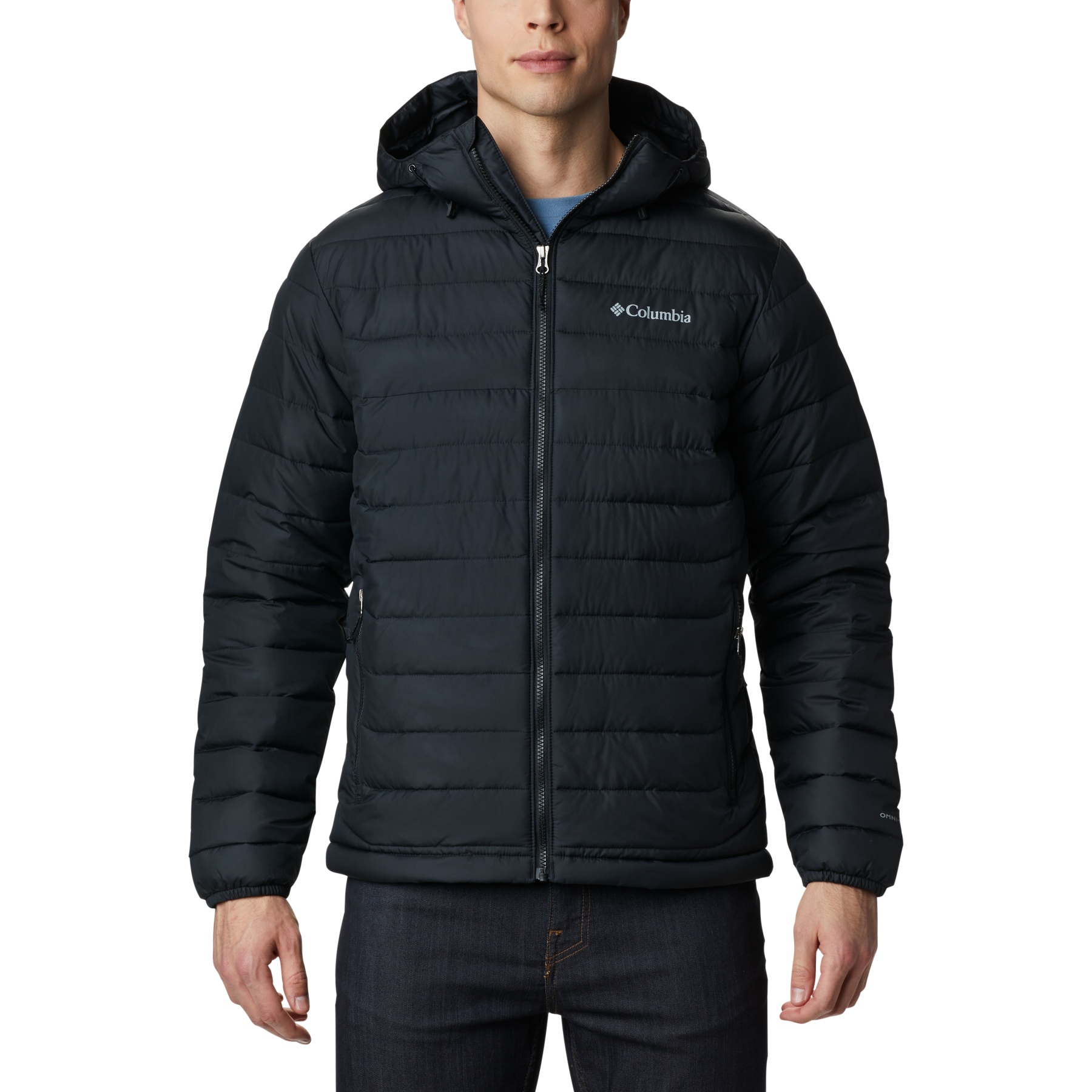 Picture of Columbia Powder Lite Hooded Jacket - Black
