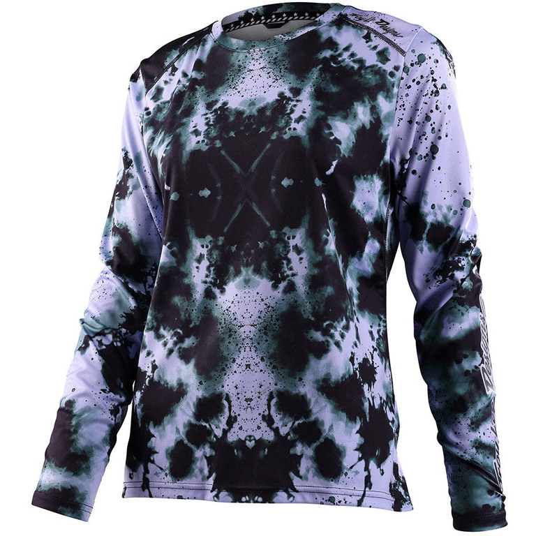 Picture of Troy Lee Designs Lilium Long Sleeve Jersey Women - Watercolor Lilac
