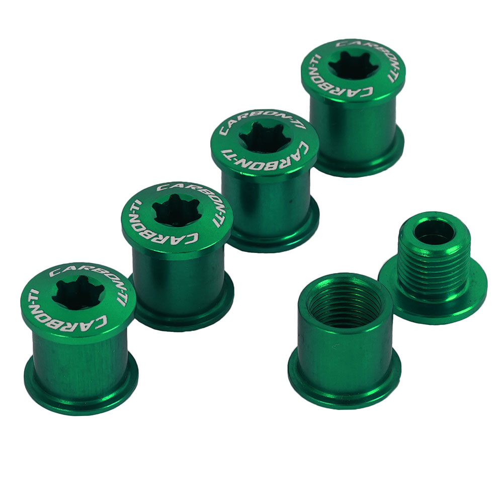 thumbnail image 2 of Carbon-Ti X-Fix Chainring Bolts – Lightweight Bicycle Hardware 2 of 4