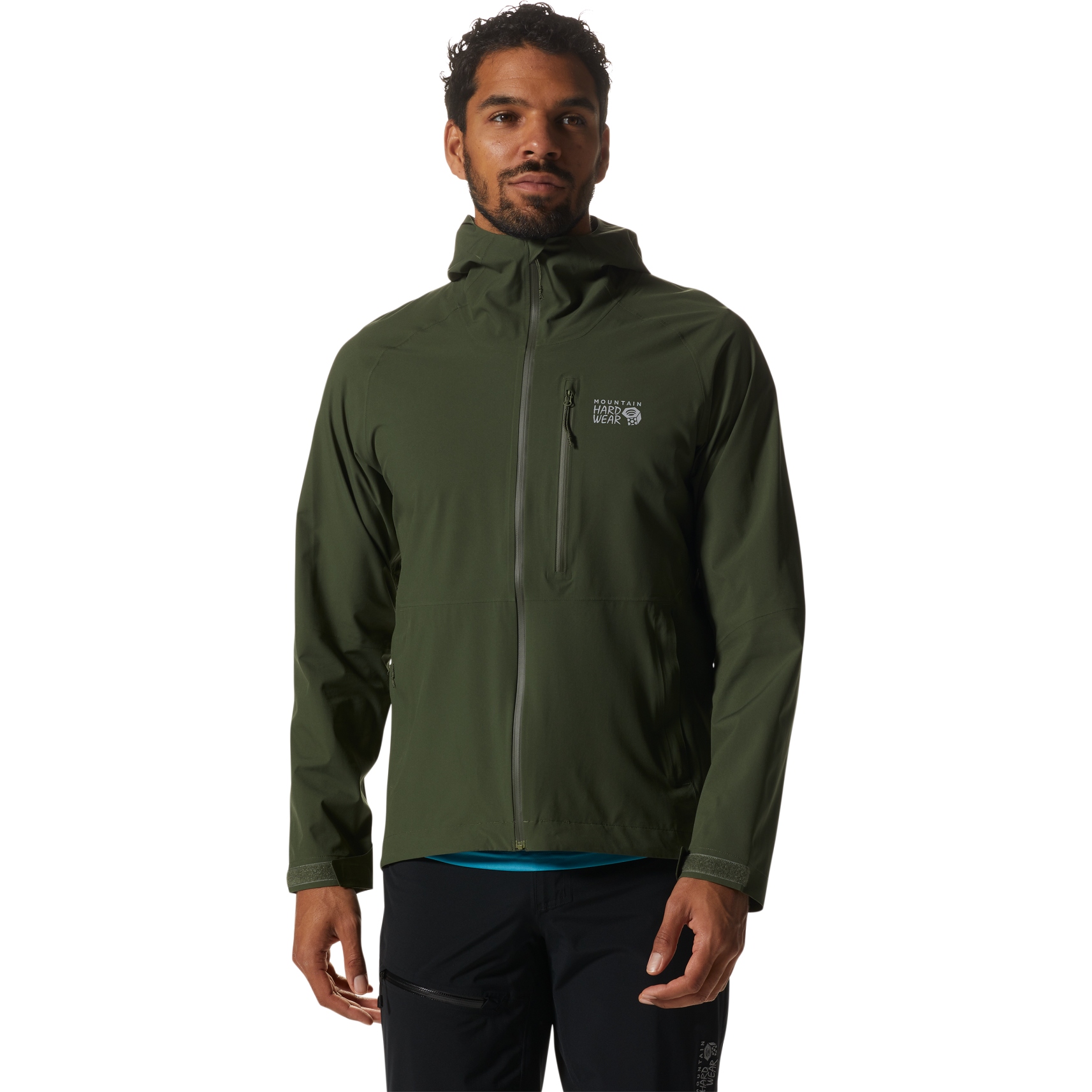 Picture of Mountain Hardwear Stretch Ozonic Jacket - surplus green