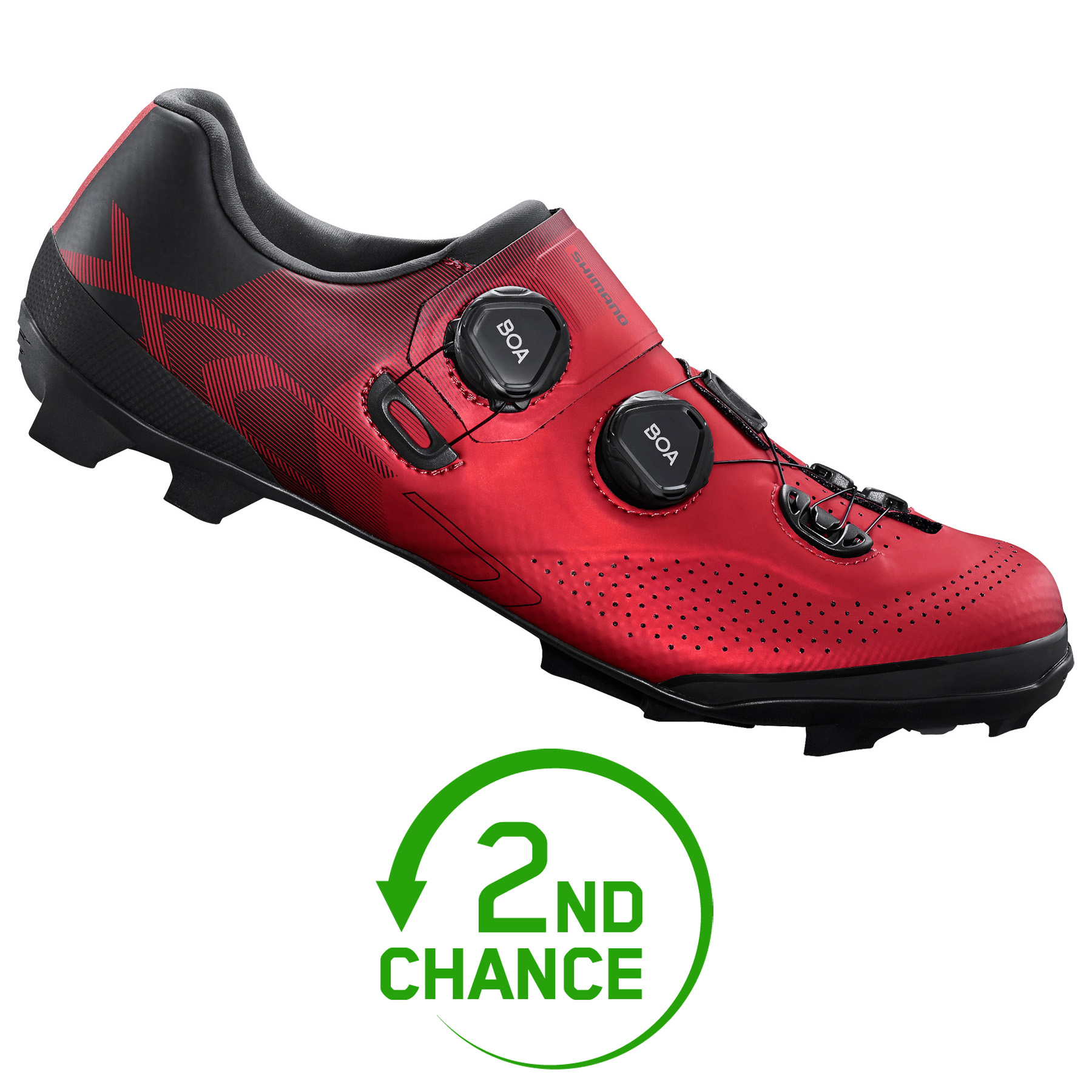Picture of Shimano SH-XC702 Cycling Shoes Men - red - 2nd Choice