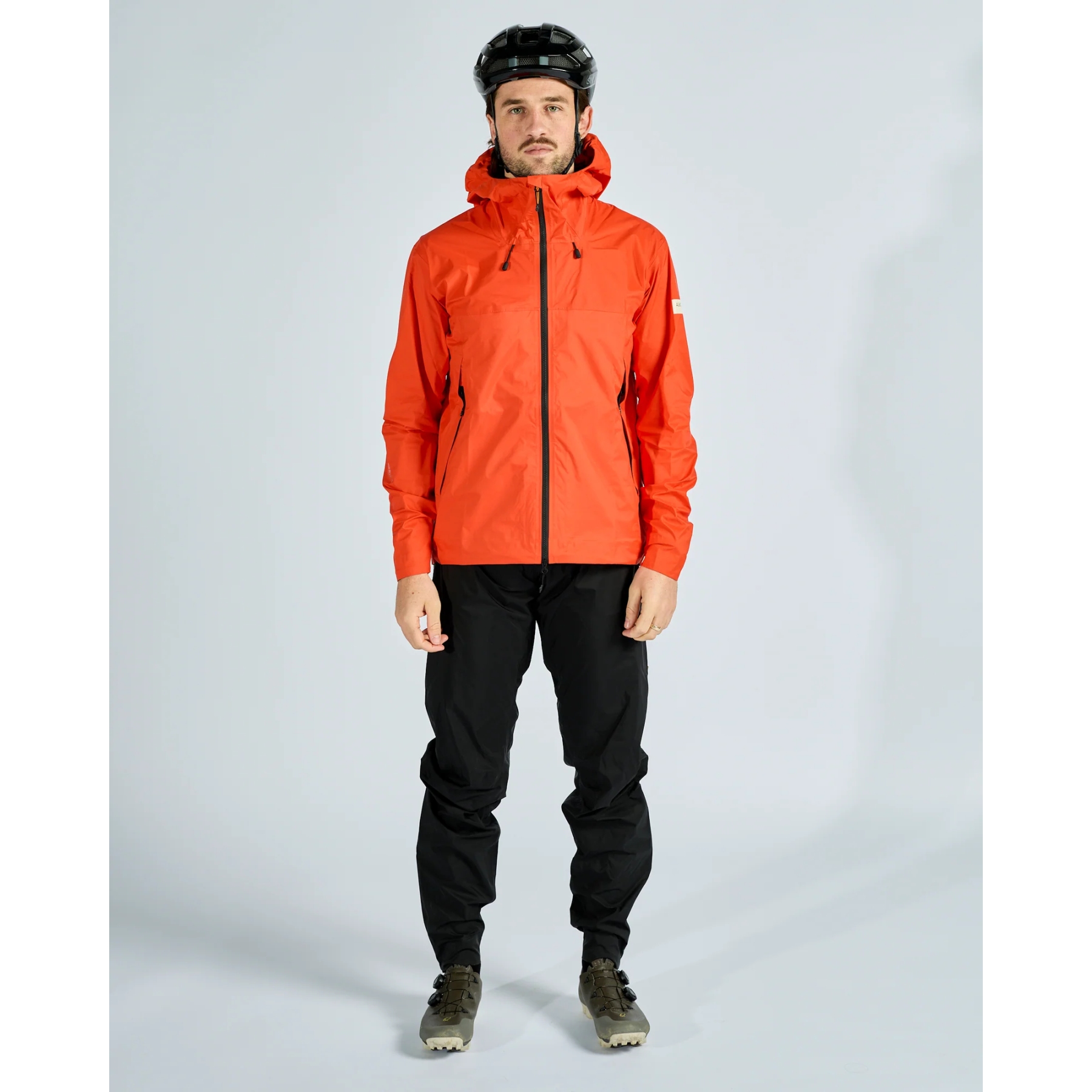 ALBION Zoa Rain Shell Jacket Unisex - Orange | BIKE24