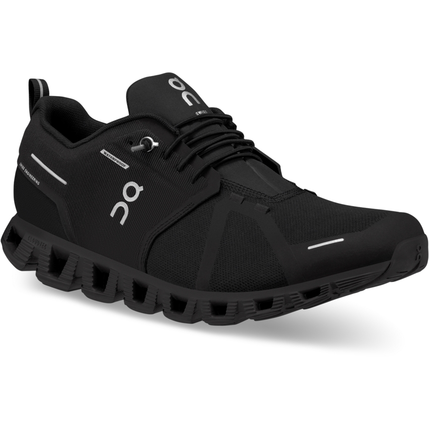 Zapatillas de deporte negras impermeables Cloud 5 de On Running
