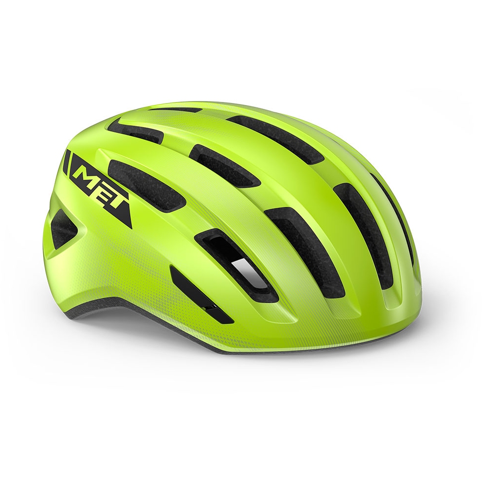 Image of MET Miles MIPS Helmet - fluo yellow glossy