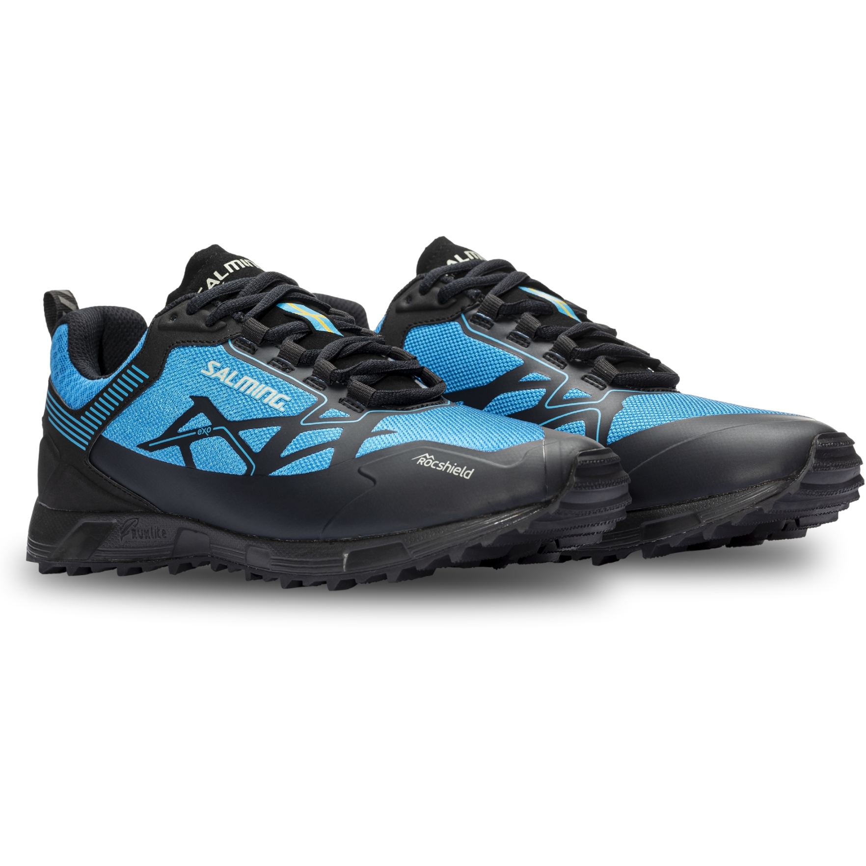 Bild von Salming Ranger Damen Trail Running Schuhe - dark grey/spring blue