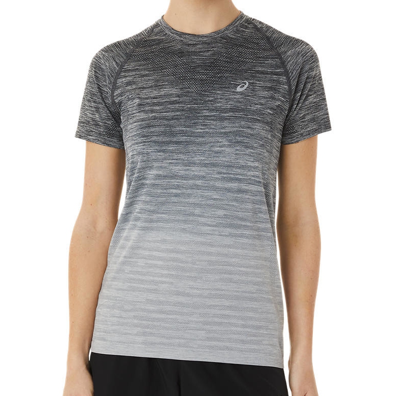 Picture of asics Seamless Short Sleeve Top Women - carrier grey/glacier grey