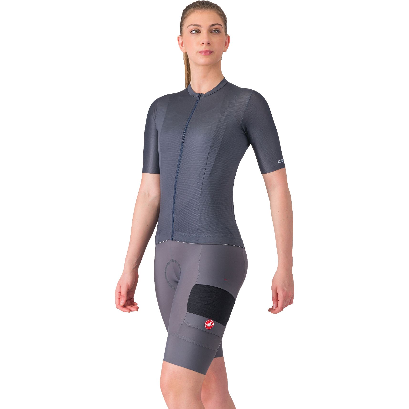Castelli Unlimited Cargo Bibshorts Women - smoky grey 021