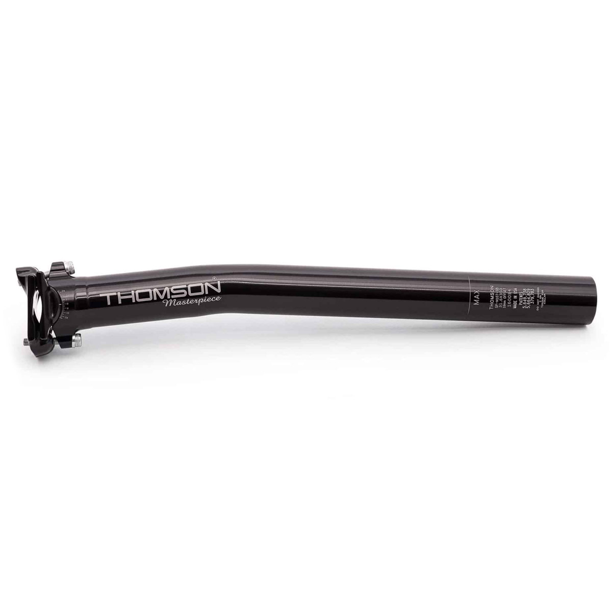 Thomson Tige de Selle Masterpiece Setback noir BIKE24