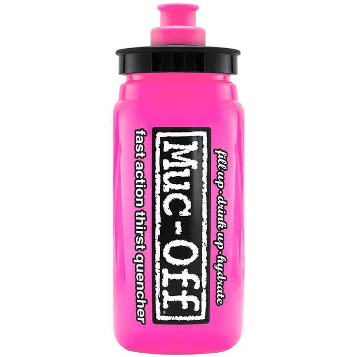 Produktbild von Muc-Off x Elite Fly Trinkflasche - 550ml - pink