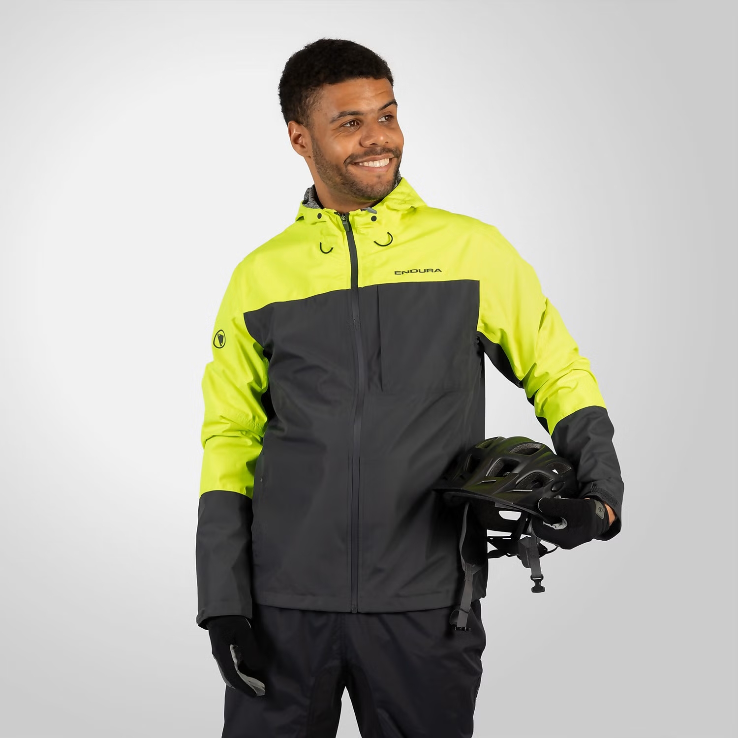 Endura Hummvee 3 in 1 Waterproof Jacket Men hi viz yellow BIKE24