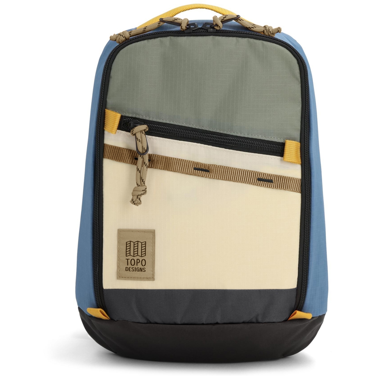 Produktbild von Topo Designs Mountain Umhängetasche - 1.8L - Stone Blue/Bone White