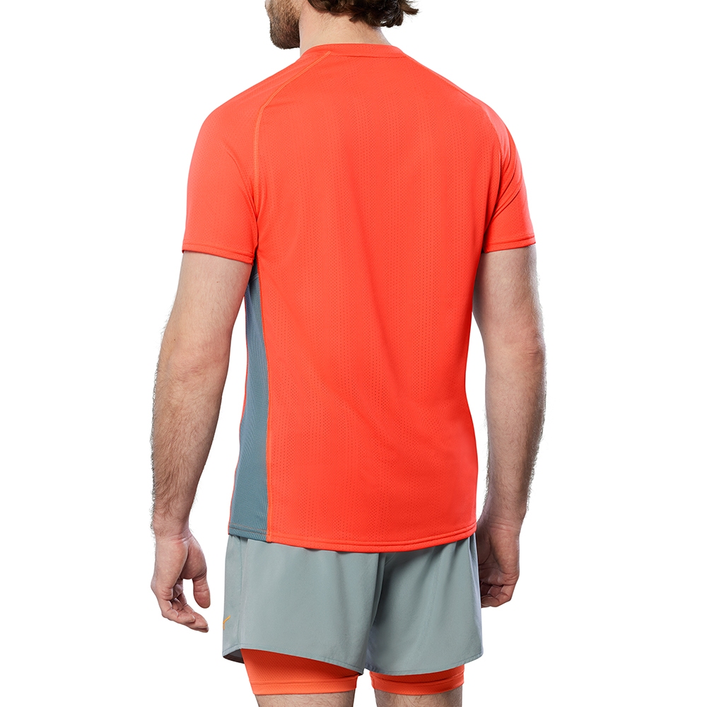 Mizuno Chaqueta Running Hombre - Aero - Nasturtium