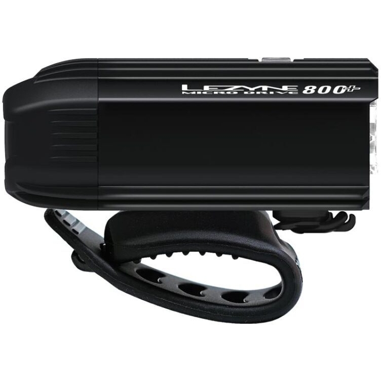 Lezyne Micro Drive 800+ Front Light - w/o StVZO - satin black | BIKE24