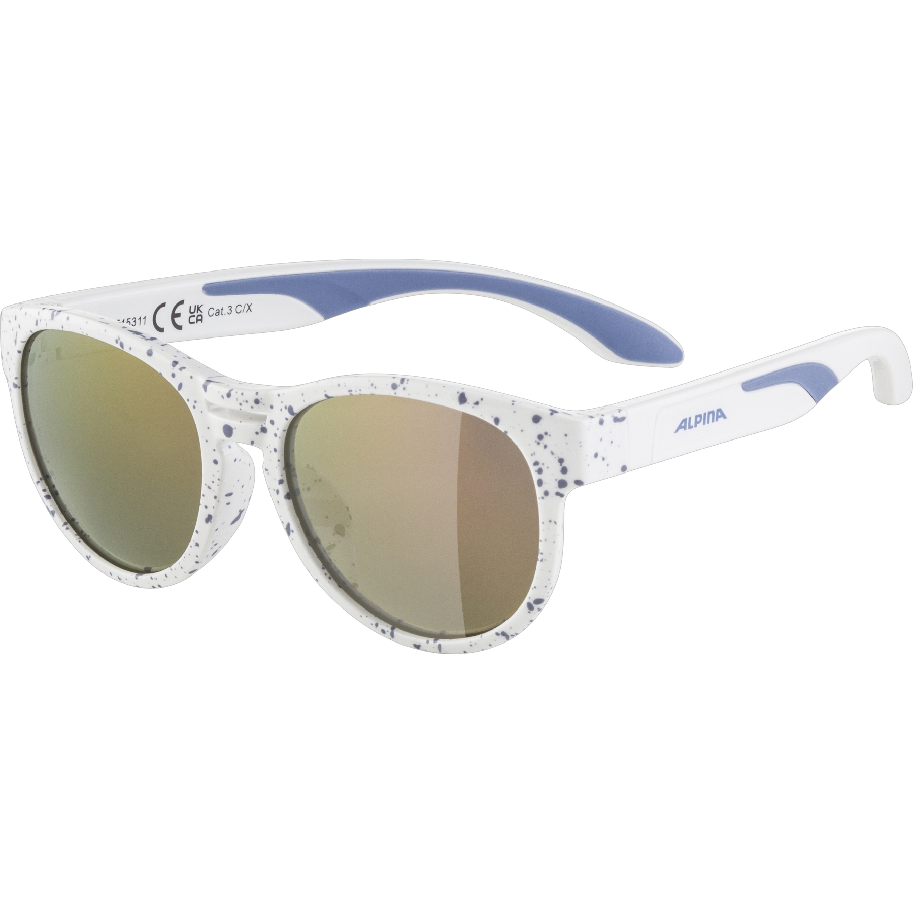 Picture of Alpina Jola Glasses - white-lilac gloss/pink mirror