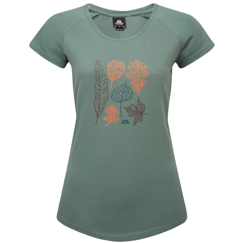 Picture of Mountain Equipment Leaf Tee Women ME-004065 - sage