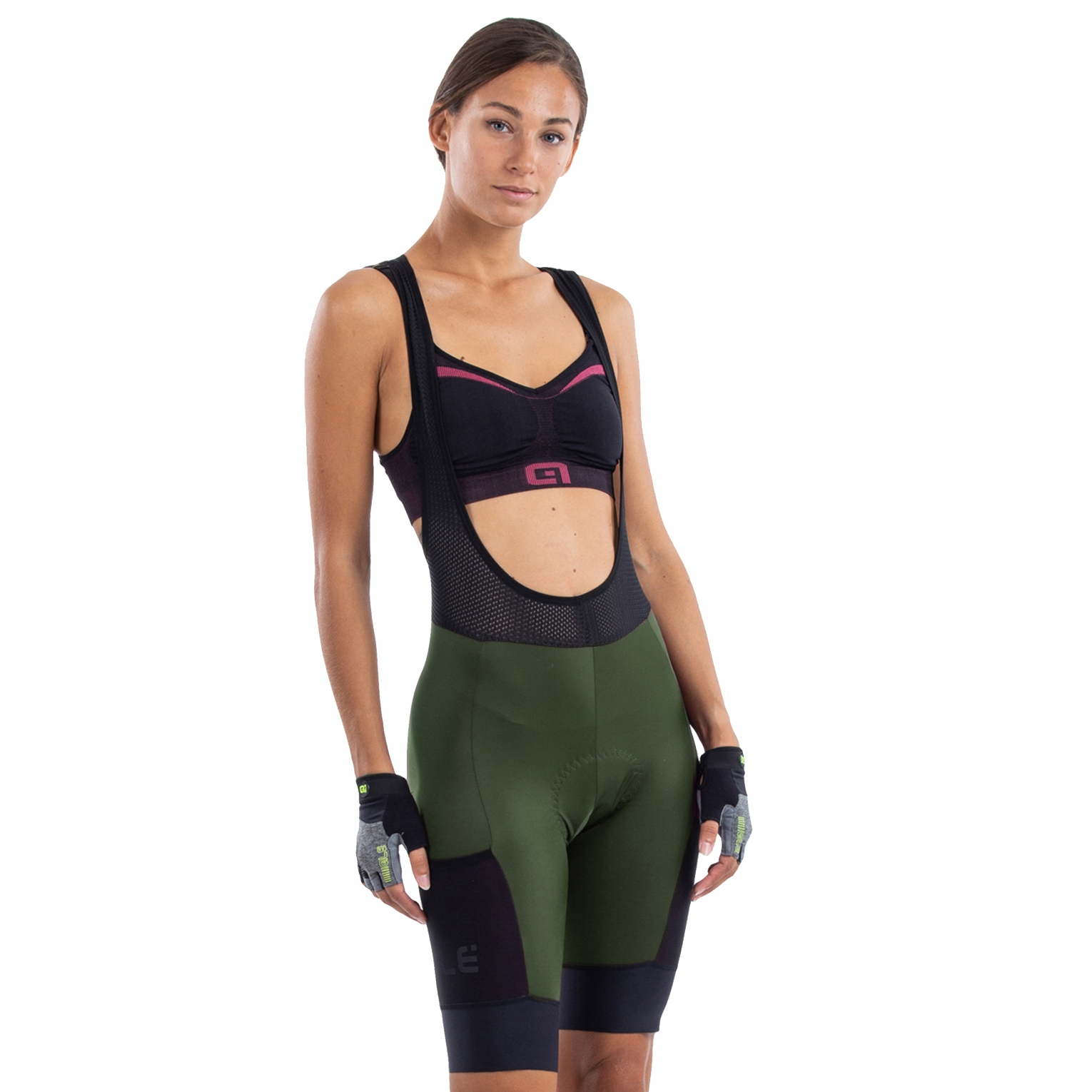 Alé green road lady bib best sale shorts