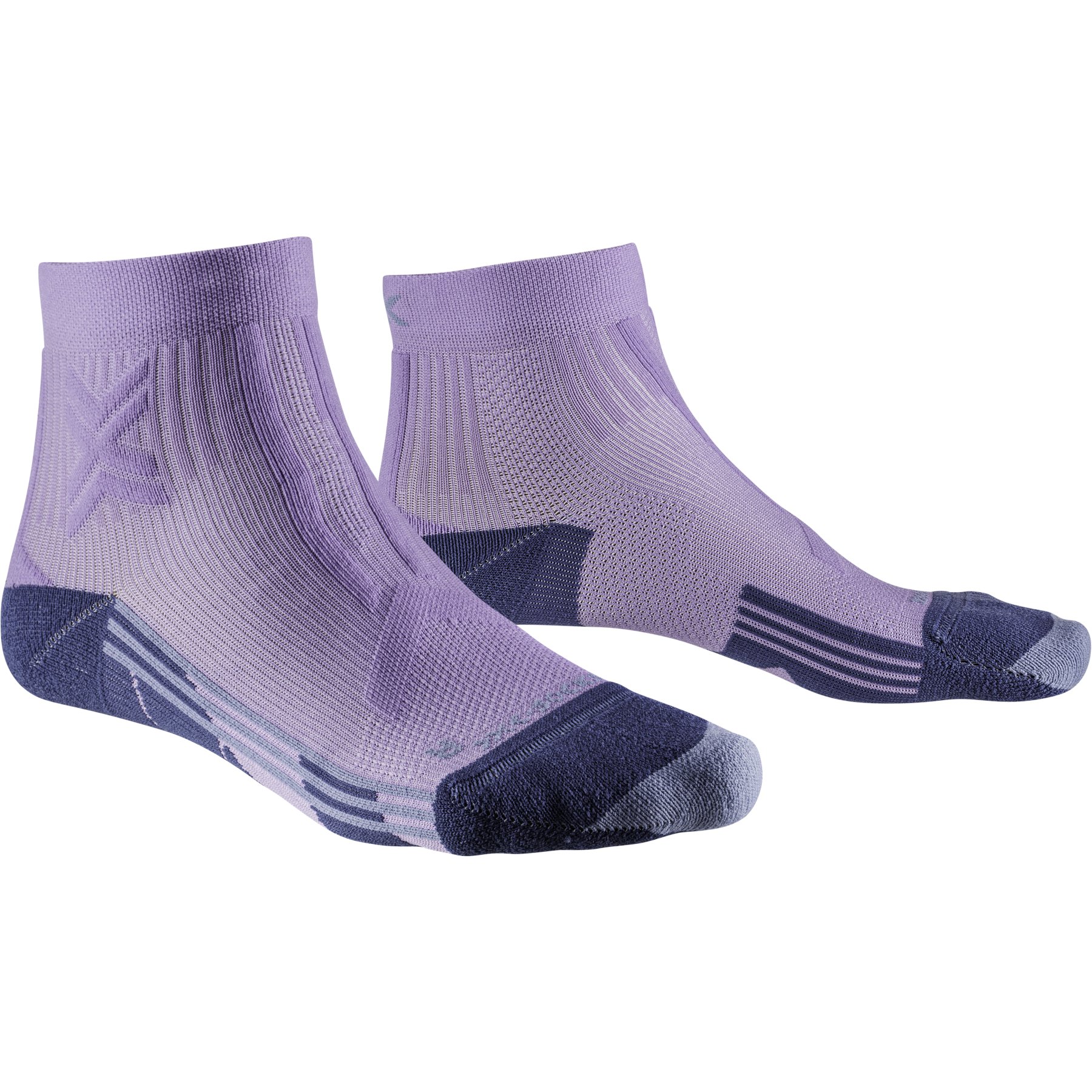 Picture of X-Socks Trail Run Discover Ankle Socks Women - orchid/sunset blue