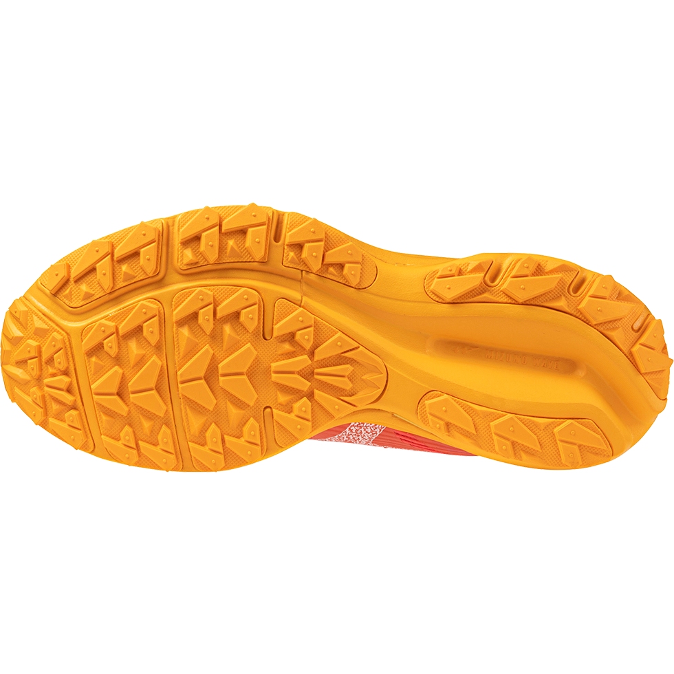 もにまるず　Rody オレンジ Mizuno Wave Rider GTX Running Shoes Women - Hot Coral